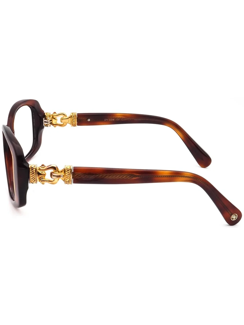 David Yurman DY 006 02 Gold Vermeil Sunglasses (no lenses)